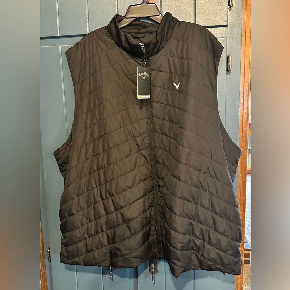 Callaway Caviar Quilted Vest
